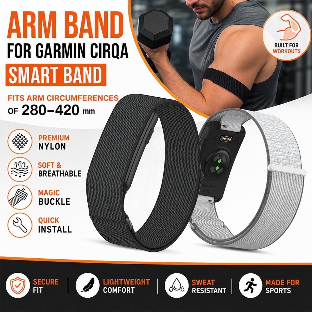 Nylon Bicep Strap for Garmin C - Golf Exercise Equipment ulasan dan harga