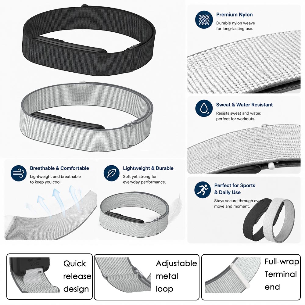 Nylon Bicep Strap for Garmin C - Golf Exercise Equipment ulasan dan harga