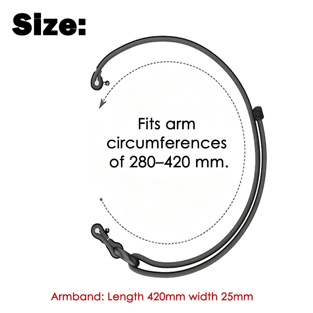 Nylon Bicep Strap for Garmin C - Golf Exercise Equipment ulasan dan harga