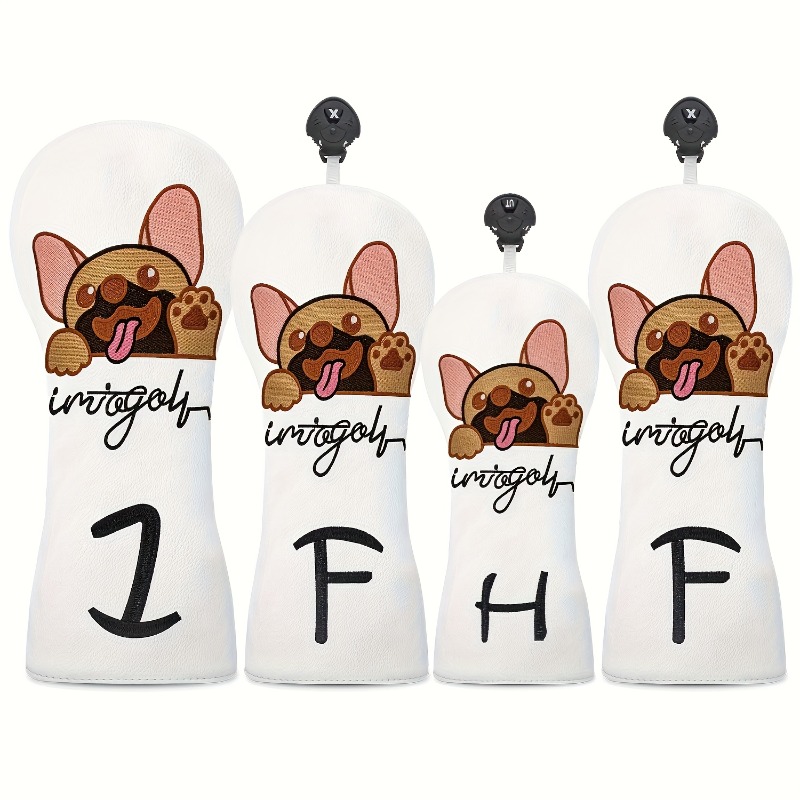 1pc Puppy Golf Club Cover - Cu - Golf Equipment Organizer ulasan dan harga