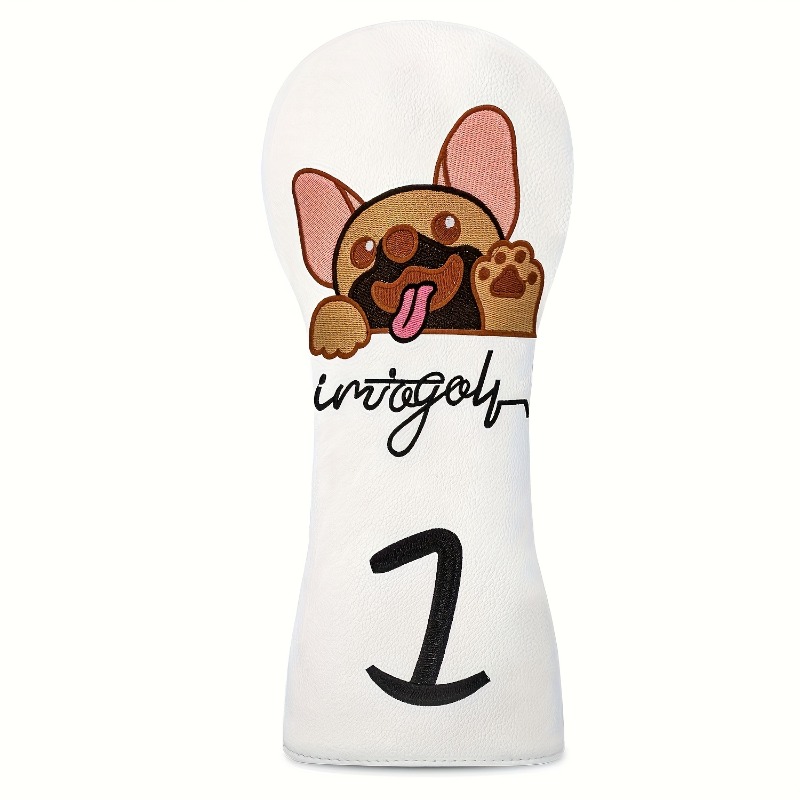 1pc Puppy Golf Club Cover - Cu - Golf Equipment Organizer ulasan dan harga
