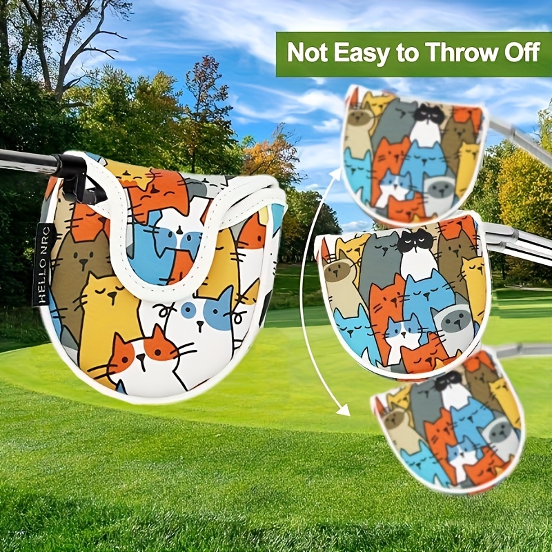 1pc Mallet Putter Head Cover B - Golf Equipment Organizer ulasan dan harga