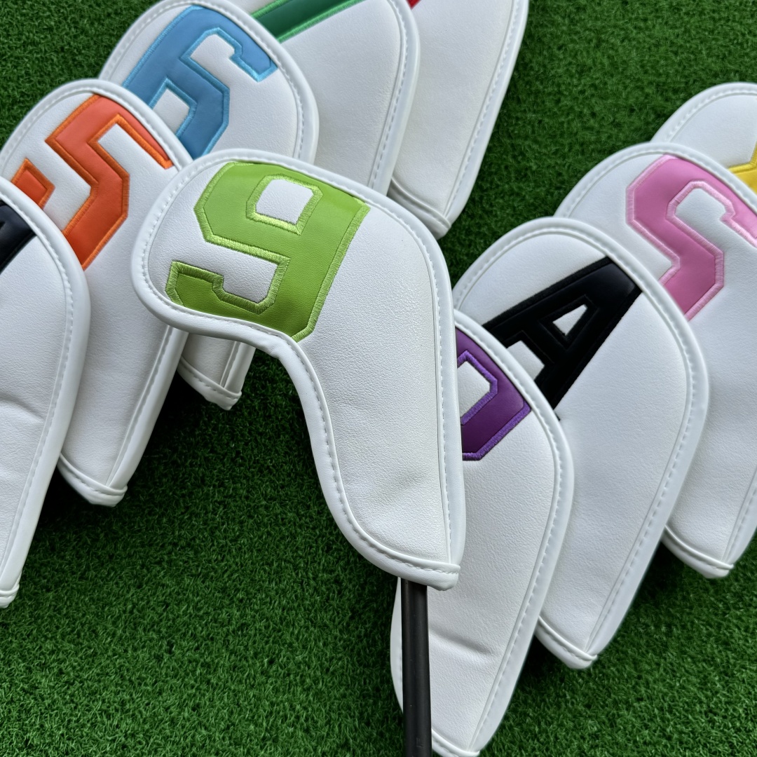 Golf Iron Club Head Covers Mag - Golf Equipment Organizer ulasan dan harga